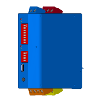 Voertuigdetector 12/24V AC/DC voor de aansluiting van één detectielus